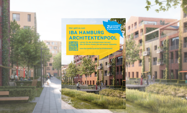© IBA Hamburg / moka studios Plakat von Architektenpool der IBA Hamburg