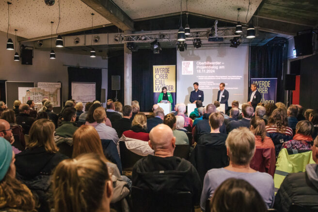 © IBA Hamburg / Christina Clasen Publikum beim Projektdialog Oberbillwerder