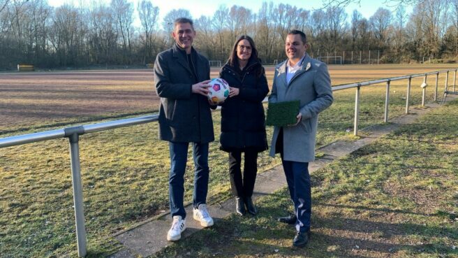 © IBA Hamburg / Arne von Maydell Gruppenbild, v.l.n.r.: Kay Gätgens, Karen Pein, Ralf Neubauer