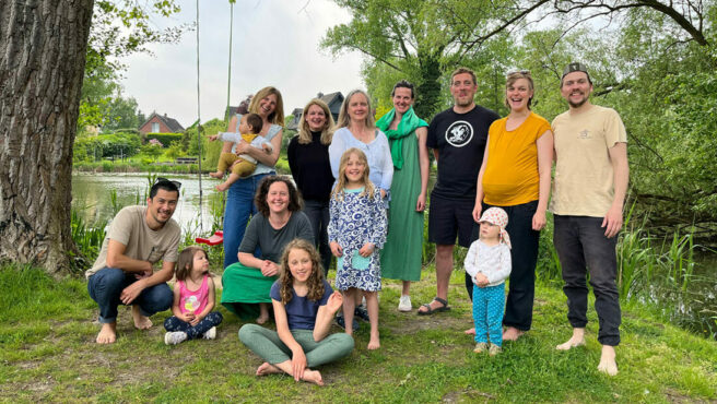 © De Upfüller Gruppenbild der Baugemeinschaft De Upfüller