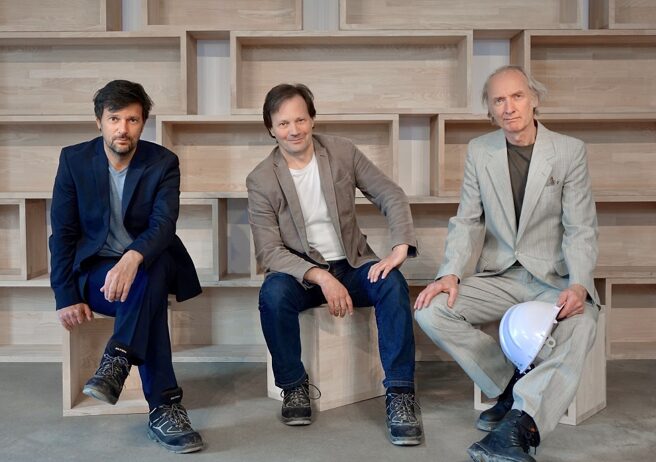 © G2R Architekten Podcastgäste G2R Architekten Andreas Gäde, Cyrill Rückner und Oliver Rückner