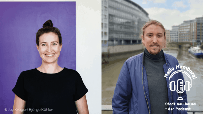 Podcast-Gäste Christina Veldhoen  und Björge Kohler