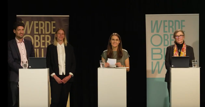 © IBA Hamburg Redner:innen beim Projektdialog Oberbillweder 2022