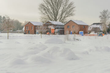 © IBA Hamburg / Martin Kunze Baustelle im Schnee