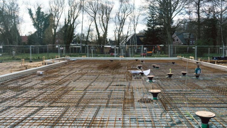 © Christoph Niemann Stahlgeflecht für Betonguss