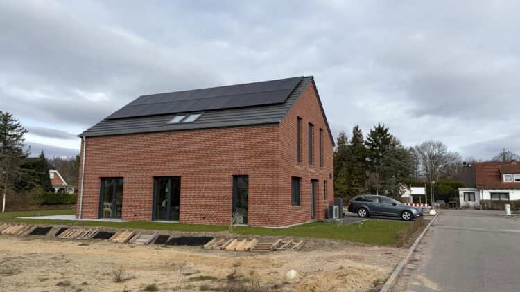 © IBA Hamburg / Christina Pfeif-Hecht Ansicht eines Wohnhauses auf einer Baustelle