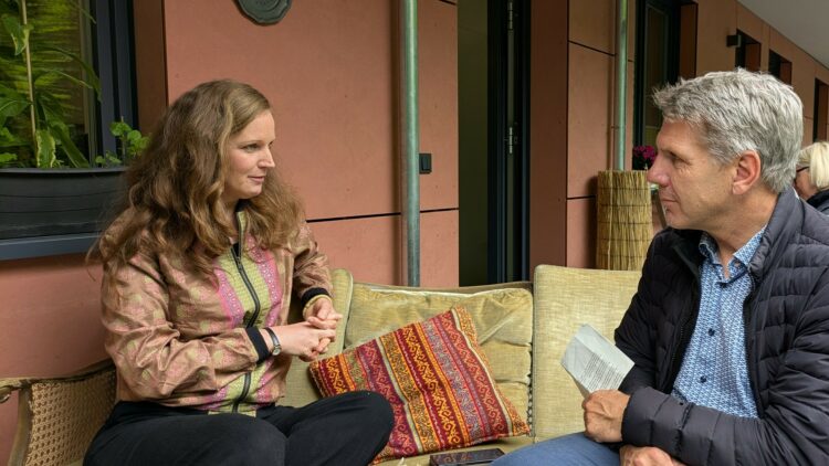 © IBA Hamburg Anja S. im Interview mit Arne von Maydell