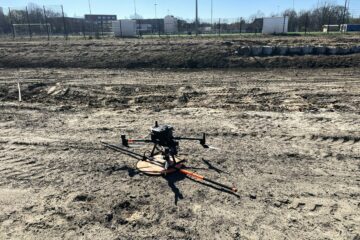 © IBA Hamburg / Jakub Oblocki Drohne auf dem Boden