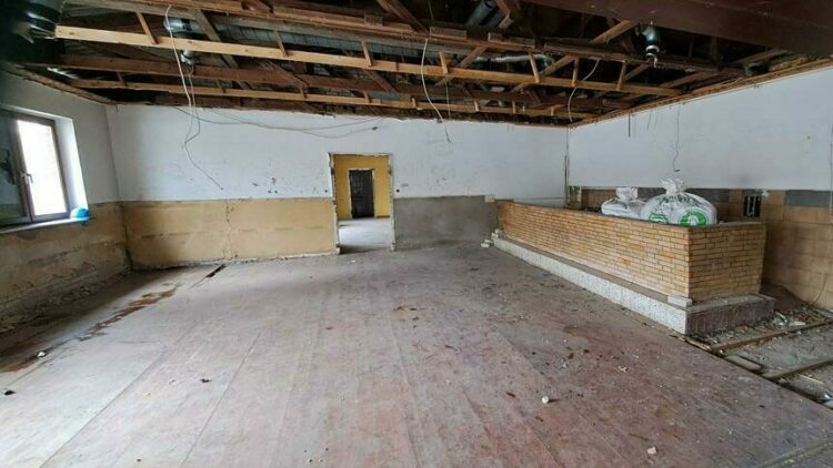 © Wilhelmsburger Ruder Club Entkernte Innenräume