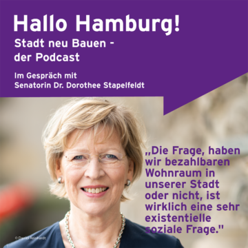 Portrait von Dorothee Stapelfeldt mit Zitat