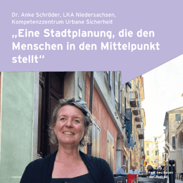 Portrait von Dr. Anke Schröder mit Zitat