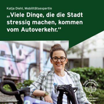 Portrait von Katja Diehl mit Zitat