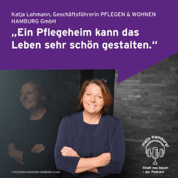 Portrait von Katja Lohmann mit Zitat