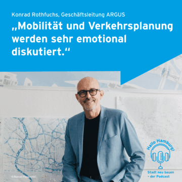 Portrait von Konrad Rothfuchs mit Zitat