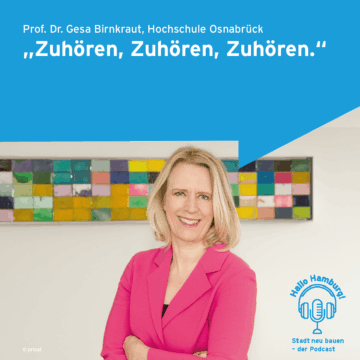 Portrait von Prof Dr Gesa Birnkraut mit Zitat