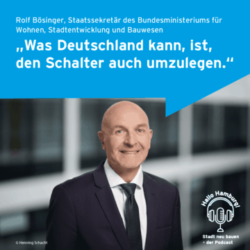 Portrait von Rolf Bösinger mit Zitat Portrait von Dr. Rolf Bösinger