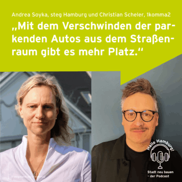 Portrait von Andrea Soyka und Christian Scheler mit Zitat