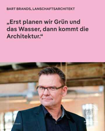 Portrait Bart Brands mit Zitat