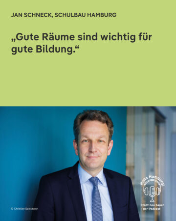 © Christian Spielmann Podcastgast Jan Schneck Leiter des Bereich Nord bei Schulbau Hamburg