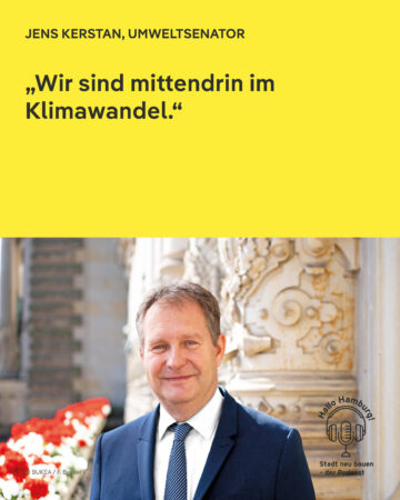 Portrait von Jens Kerstan mit Zitat
