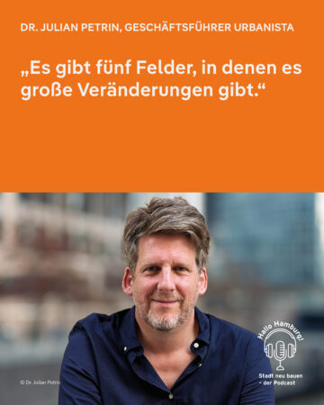 Portrait von Julian Petrin mit Zitat