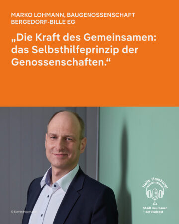 © Steven Haberland Podcastgast Marko Lohmann von der Baugenossenschaft Bergedorf-Bille eG