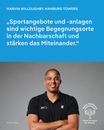Portrait Marvin Willoughby mit Zitat