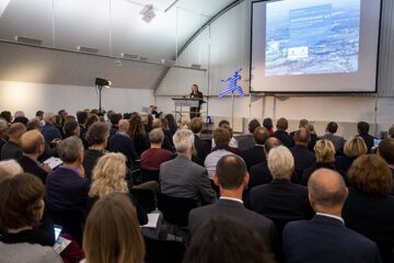 © IBA Hamburg / Bente Stachowske Publikum bei der Fachtagung "Billbrook Industriestandort 4.0"