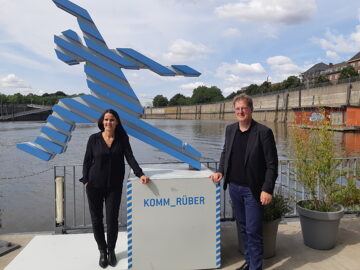 © IBA Hamburg Karen Pein und Oberbaudirektor Franz-Josef Höing