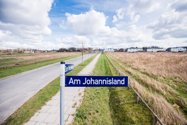 © IBA Hamburg/ Johannes Arlt Landstraße im Vogelkamp Neugraben