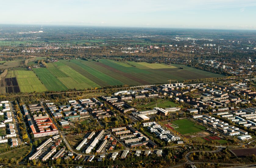 Luftbild Projektgebiet Oberbillwerder