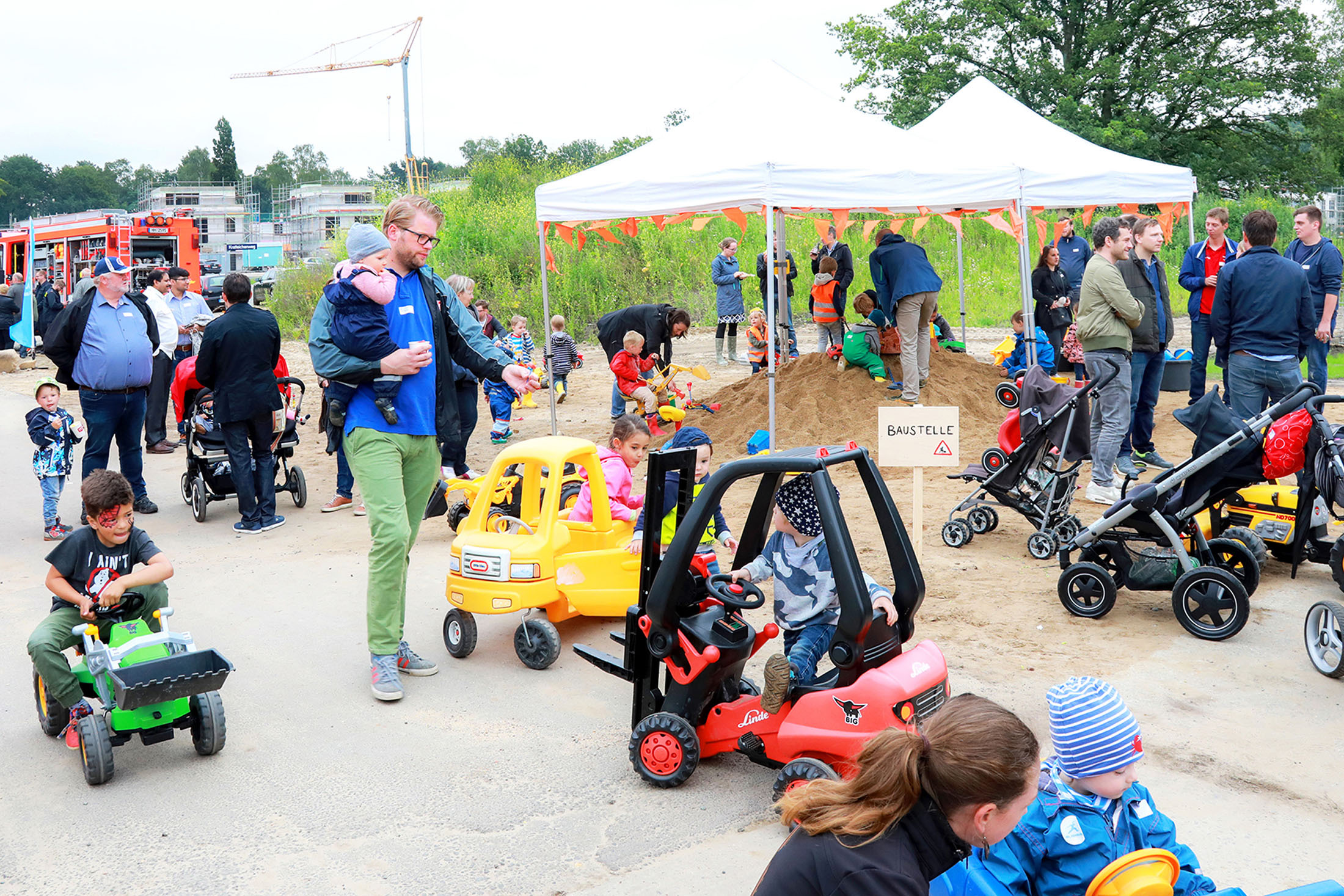 Baustellenfest Fischbeker Heidbrook