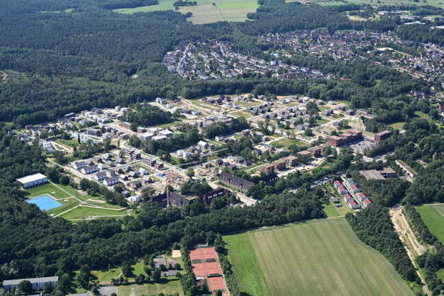 Luftbild Fischbeker Heidbrook Juni 2019