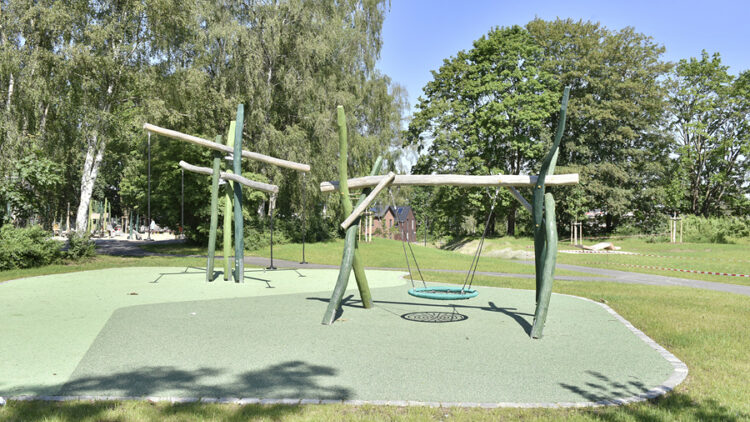 © IBA Hamburg GmbH / Martin Kunze Spielplatz im Fischbeker Heidbrook