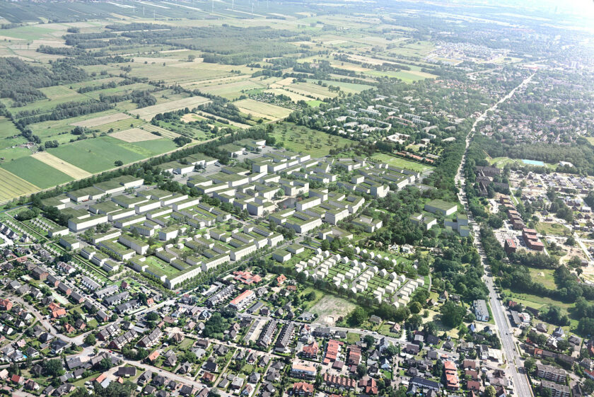 Quartiersvisualisierung Fischbeker Reethen bloomimages IBA Hamburg