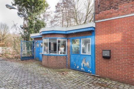 © IBA Hamburg / Martin Kunze Außenansicht eines Gebäudeteils, Pförtnerhäuschen