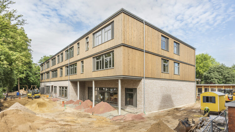 © IBA Hamburg / Martin Kunze Baustelle Schule