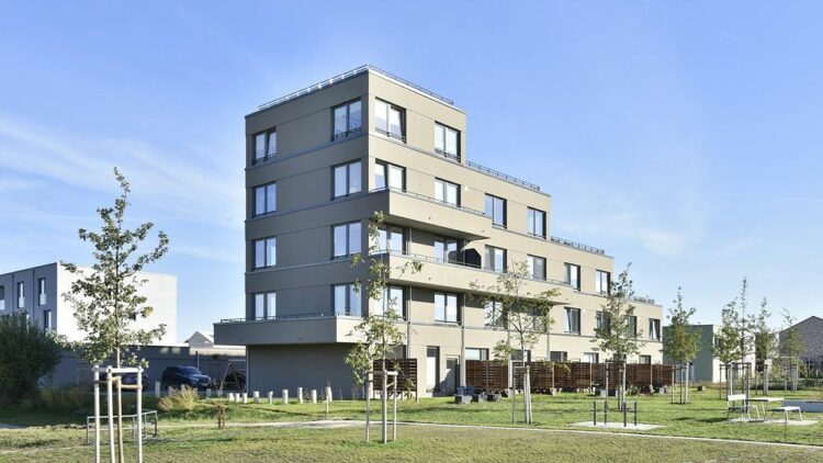 © IBA Hamburg GmbH / Martin Kunze Visualisierung von Mehrfamilienhaus in Vogelkamp Neugraben