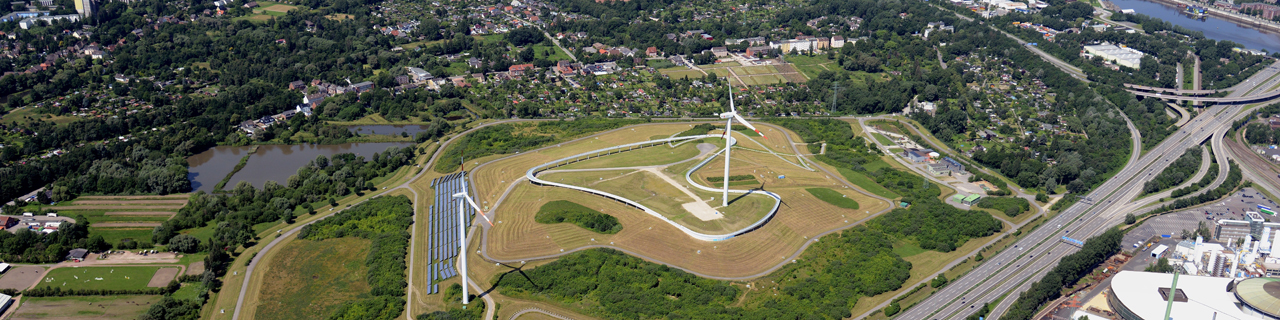 Energieberg Georgswerder Luftbild Juli 2013