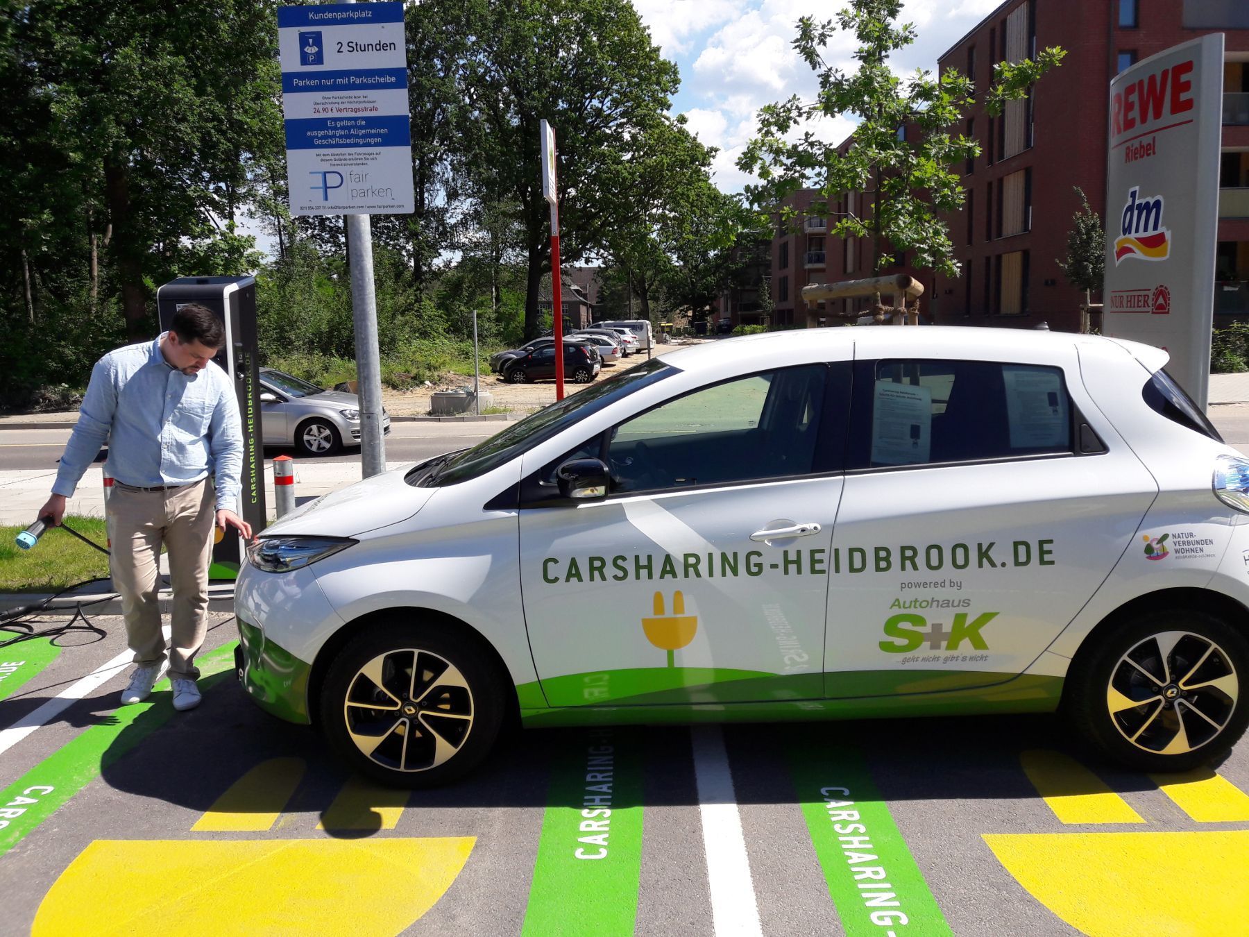 Car Sharing Naturverbunden Wohnen