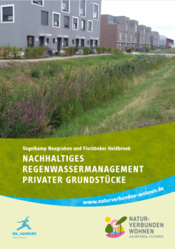 Cover Broschuere Nachhaltiges Regenwassermanagement privater Grundstuecke IBA Hamburg 2019