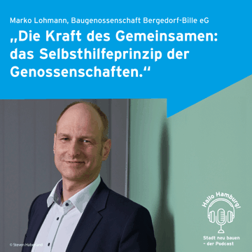 © Steven Haberland Podcastgast Marko Lohmann von der Baugenossenschaft Bergedorf-Bille eG